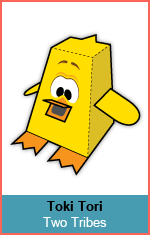 Papercraft de Toki Tori de Nintendo. Manualidades a Raudales.