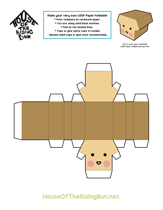 Loof & Timmy – Paper Foldables